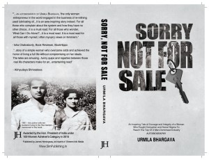 Sorry Not For Sale Book